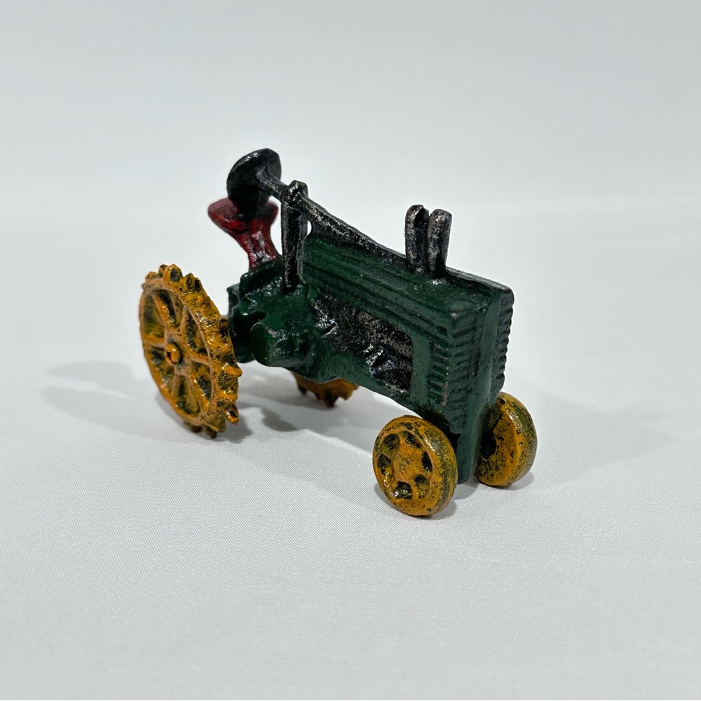 Vintage Cast Iron Tractor